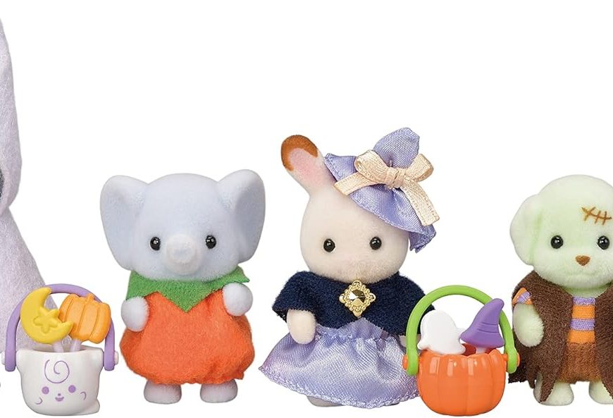 SYLVANIAN FAMILIES 5654 Les bébés d'halloween Colorful