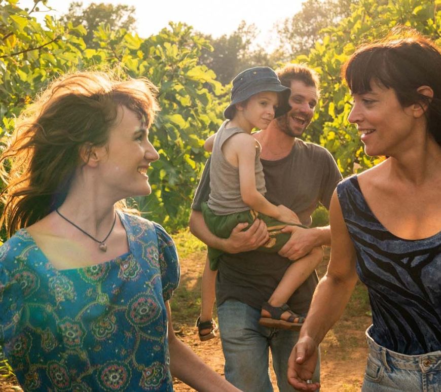 Mikado : Photo Vimala Pons, Félix Moati, Patience Munchenbach © Marine Danaux