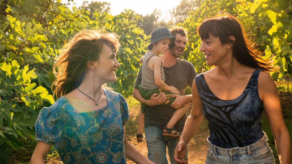 Mikado : Photo Vimala Pons, Félix Moati, Patience Munchenbach © Marine Danaux