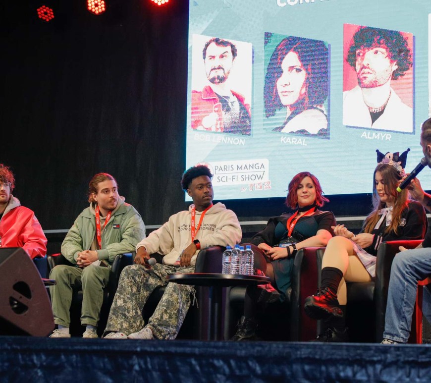Paris manga TGS Mars 2025 vidéastes