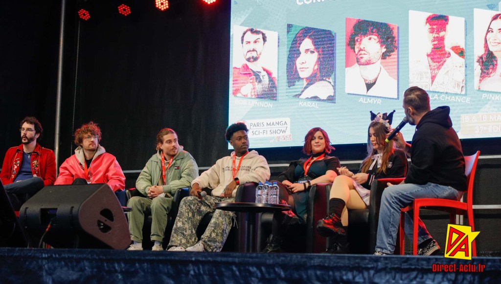 Paris manga TGS Mars 2025 vidéastes
