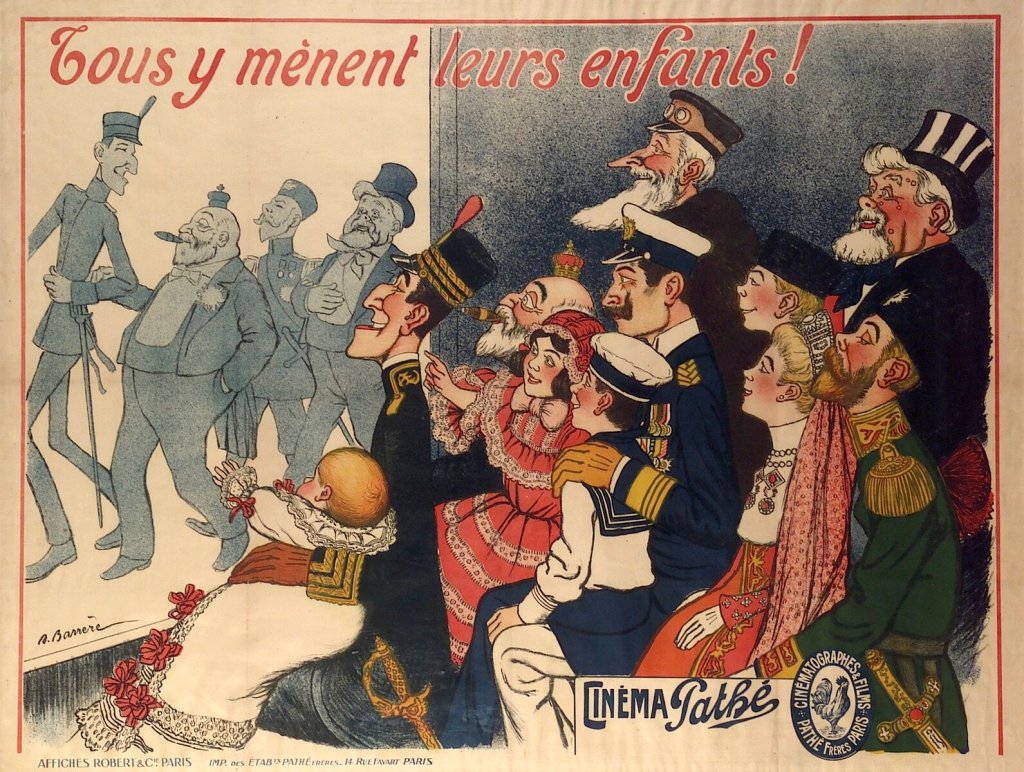 Tous y mènent leurs enfants, affiche Adrien Barrère, c. 1906 © Collection Fondation Pathé