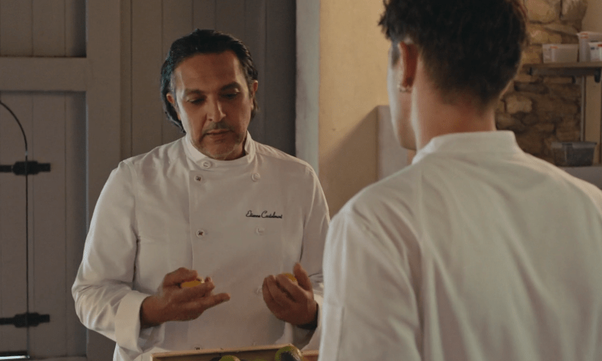 Ici tout commence, Etienne Castelmont et Léonard dans l'économa