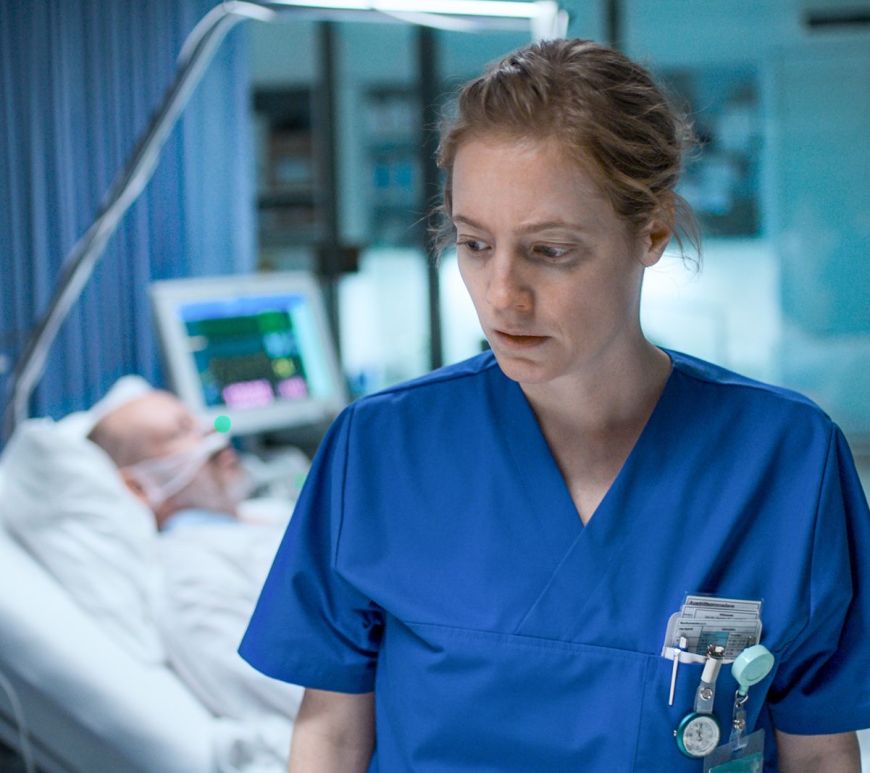 Leonie Benesch film infirmière En première ligne